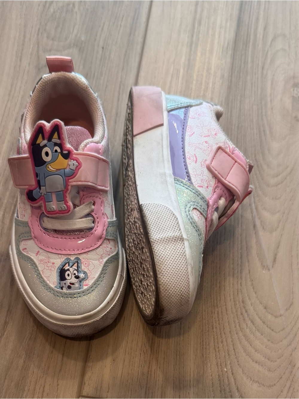 Pink Kids Character Sneakers